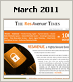 Newsletter For March 2011