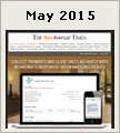 Newsletter for May 2015